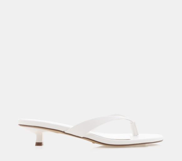 Womens Corri Heel in White