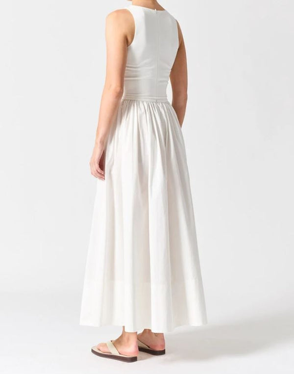 Ladies Corsica Dress in White