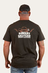 Men's Country Club Loose TShirt in Charcoal