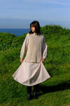 Luna Knit Vest in Canvas