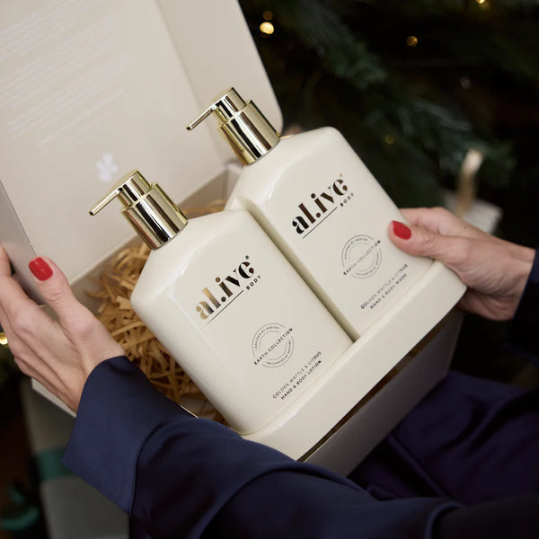 al.ive BODY - Limited Edition Duo - Golden Wattle & Citrus Wash & Lotion