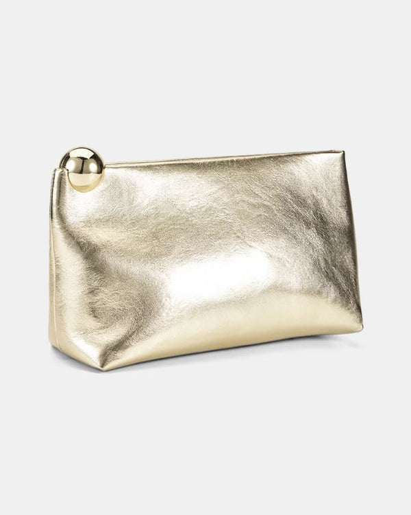 Billini Danielle Clutch Bag  - Gold Metallic