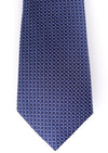 Men's Dot Geo Tie in Navy