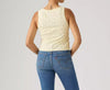 Ladies Levi's Lace Tank in Floral Pear Sorbet