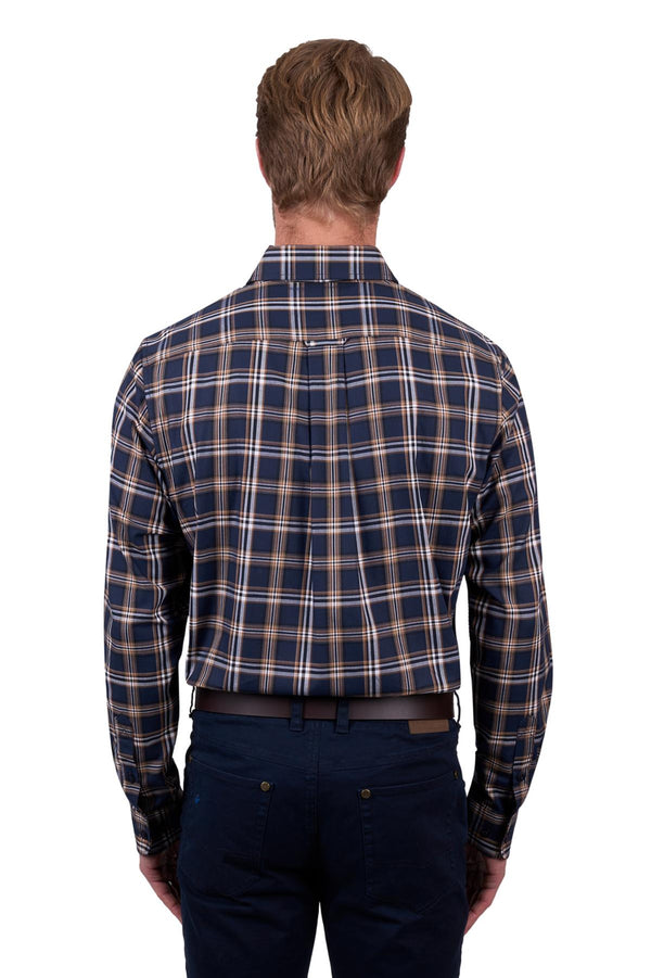 Men’s Dylan Check 2-Pocket Long Sleeve Shirt