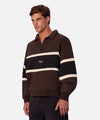 Men's Track Top in Brown Combo