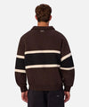 Men's Track Top in Brown Combo