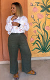 Long Sleeve Flora Organic Linen Shirt