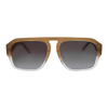 Florence Polarised Sunglasses in Beige Brown