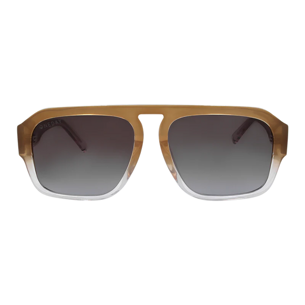 Florence Polarised Sunglasses in Beige Brown