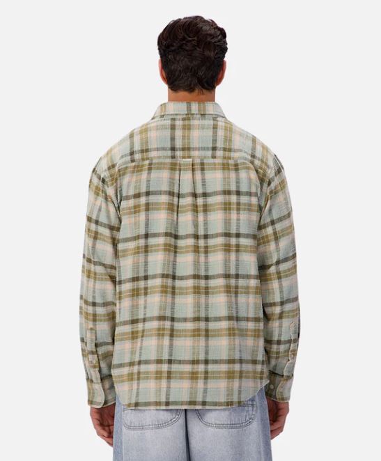 The Fortuna Long Sleeve Shirt - Mint Multi