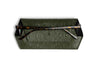 FOX AND LEO - Glasses Case in Ostrich Print - Olive