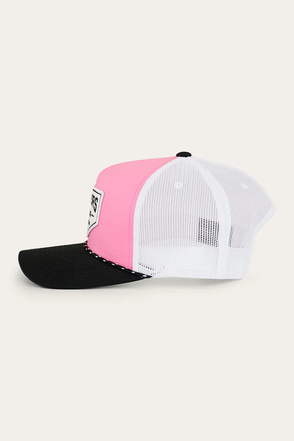 Ringers Western Garage Trucker Cap - Melon/Black