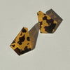 Geo Fan Tortoise Shell Earrings - Folk Road