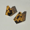 Geo Fan Tortoise Shell Earrings - Folk Road