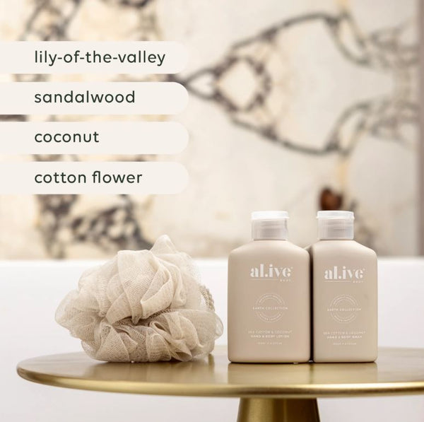 Body Care Ornament Sea Cotton & Coconut by al.ive