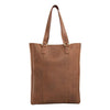 Gosford Leather Handbag in Mid Brown