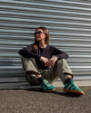 Goodsole 2001 Parallel Womens Sneaker Mint / Suede