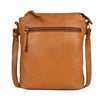 Griffith Leather Crossbody Bag in Tan