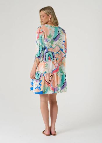 Ladies Summer Muse Knee Legth Dress