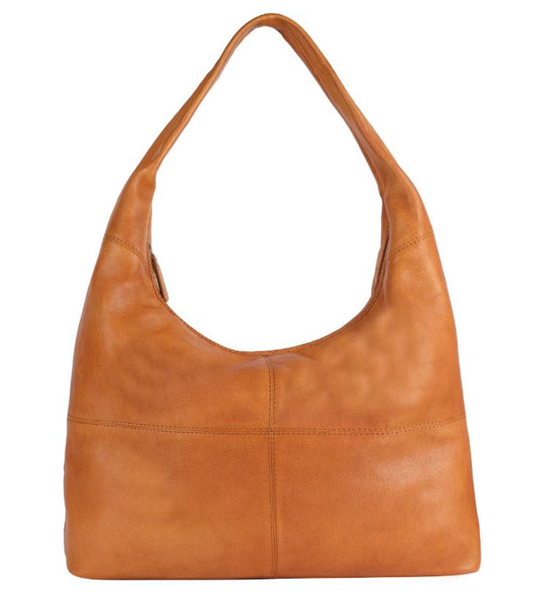 Hazelbrook Leather Shoulder Bag – Tan