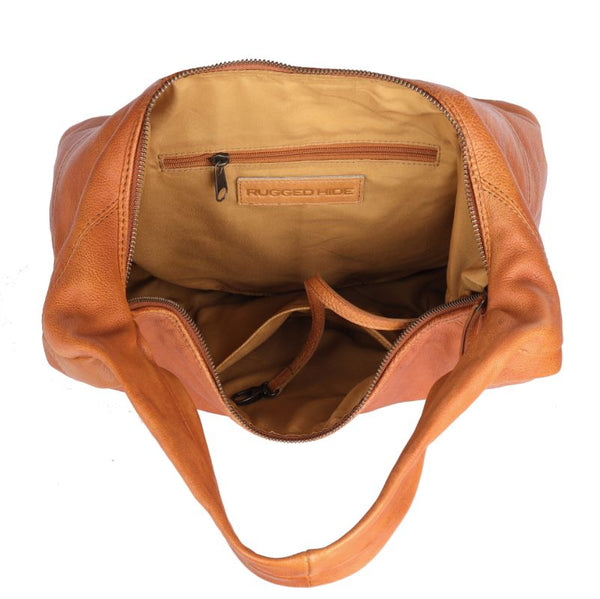 Hazelbrook Leather Shoulder Bag – Tan