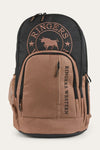 Ringers Western Backpack in Brown Black