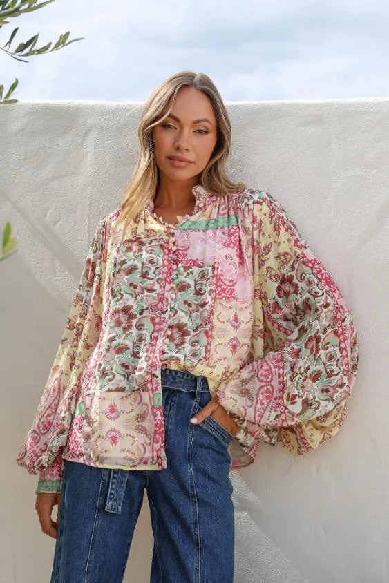 Ladies Dreams Blouse in Pastels