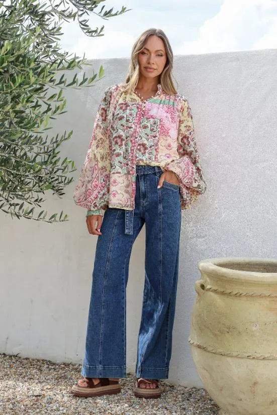 Ladies Dreams Blouse in Pastels