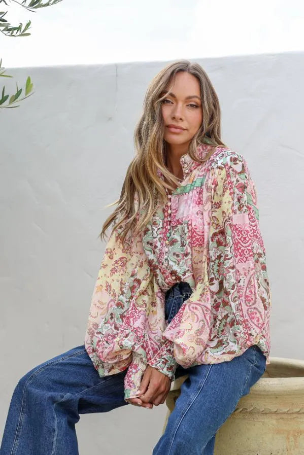 Ladies Dreams Blouse in Pastels