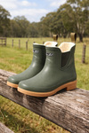Ladies Wynyard Gumboots in Dark Khaki