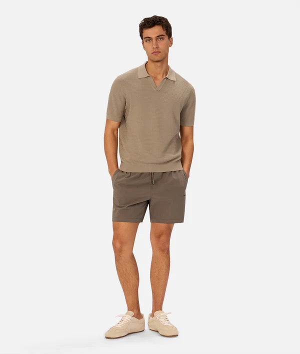 The New Seersucker Swim Short in Oregano