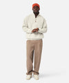 The Straunton Tracktop in Oatmeal Marle
