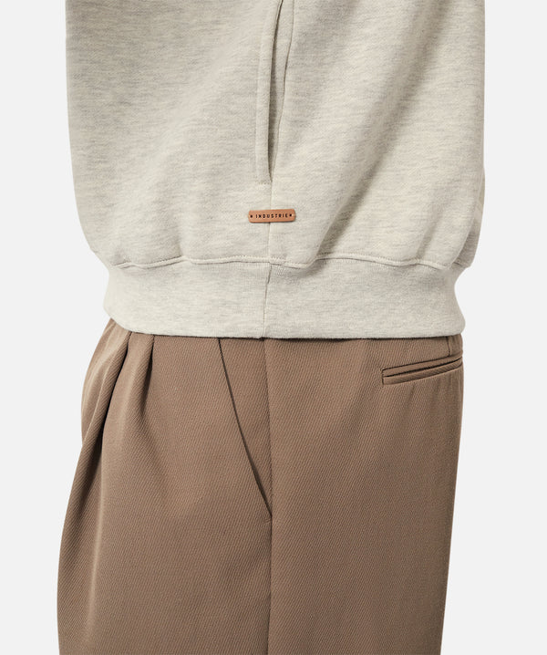 The Straunton Tracktop in Oatmeal Marle
