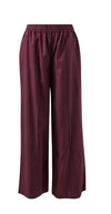 Ladies Izzie Pinstitch Pant in Burgundy