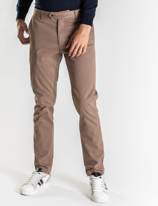 James Harper - Peach Finish Cotton Spandex Chino - Folk Road