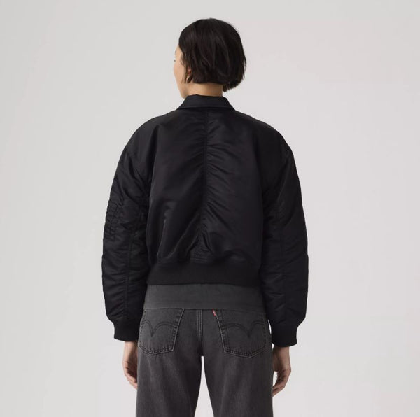 Ladies Levi's Bowie Crop Bomber Jacket