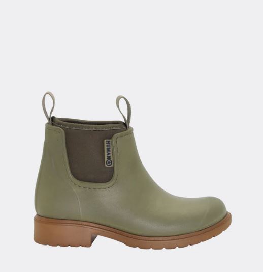 Human Jam II Womens Gumboots in Pine