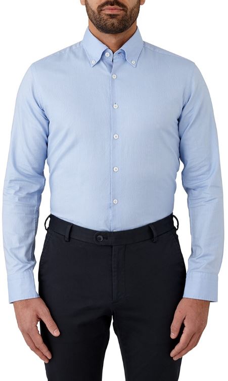 Mens Jervis Shirt in Blue