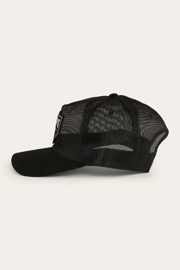 Ringers Western Jett Trucker Cap in Black