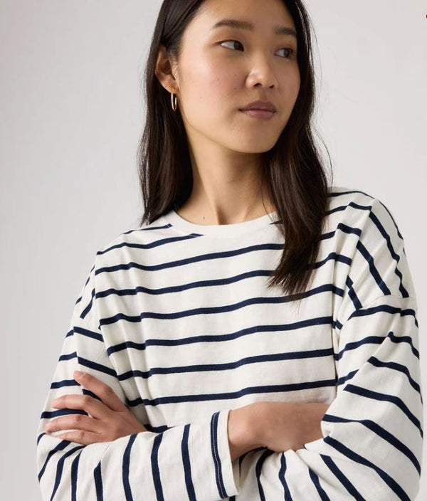 Levi's Ladies Julie Slub Long Sleeve Tee