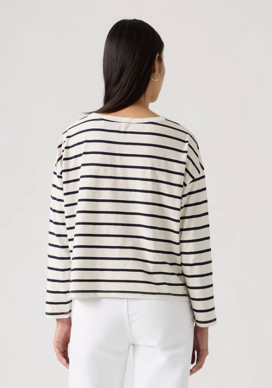 Levi's Ladies Julie Slub Long Sleeve Tee