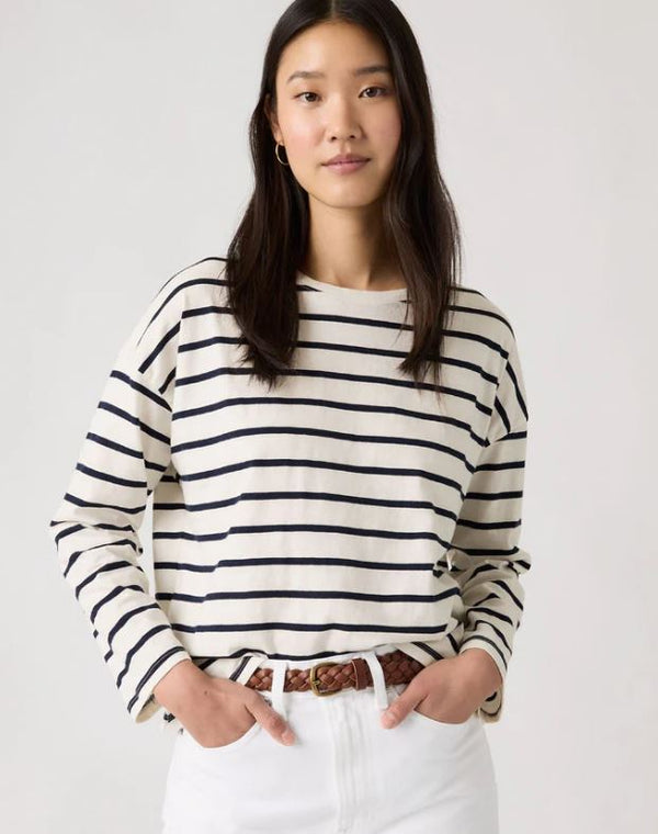 Levi's Ladies Julie Slub Long Sleeve Tee