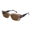 Juniper Sunglasses in Beige Brown