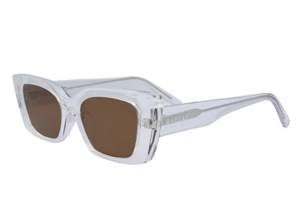 ONEDAY Ladies Juniper Sunglasses in Crystal Brown