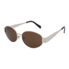 Kendall Sunglasses in Gold Brown