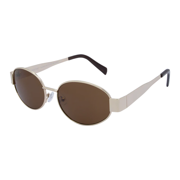 Kendall Sunglasses in Gold Brown
