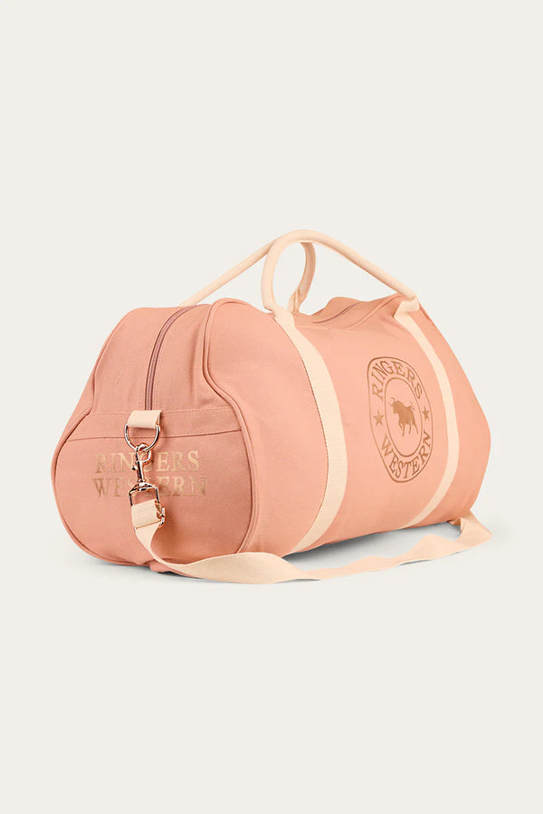 Killarney Duffle Bag in Dusty Rose