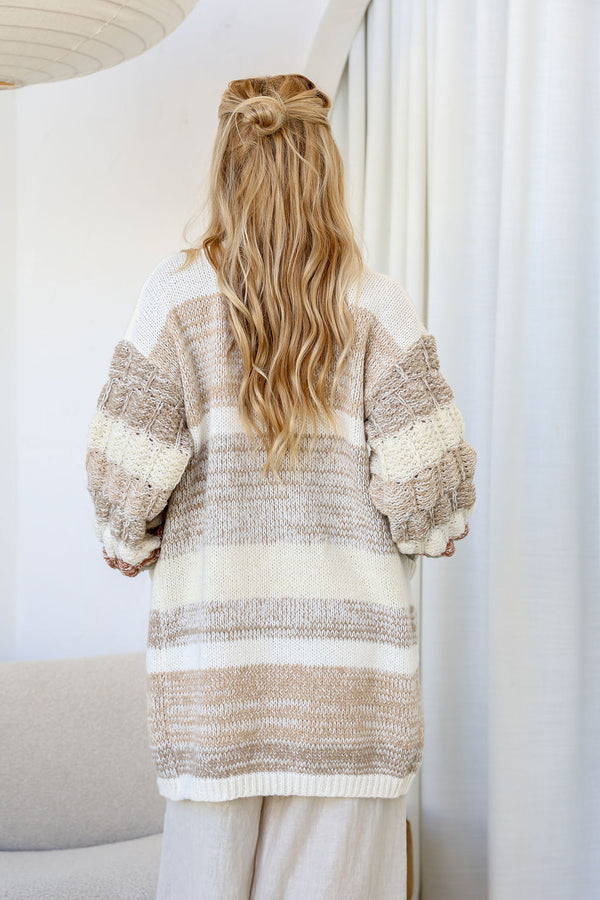 The Ochre Long Knit Cardi