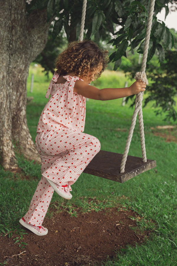 Girls Marley Pants in Strawberry Fields